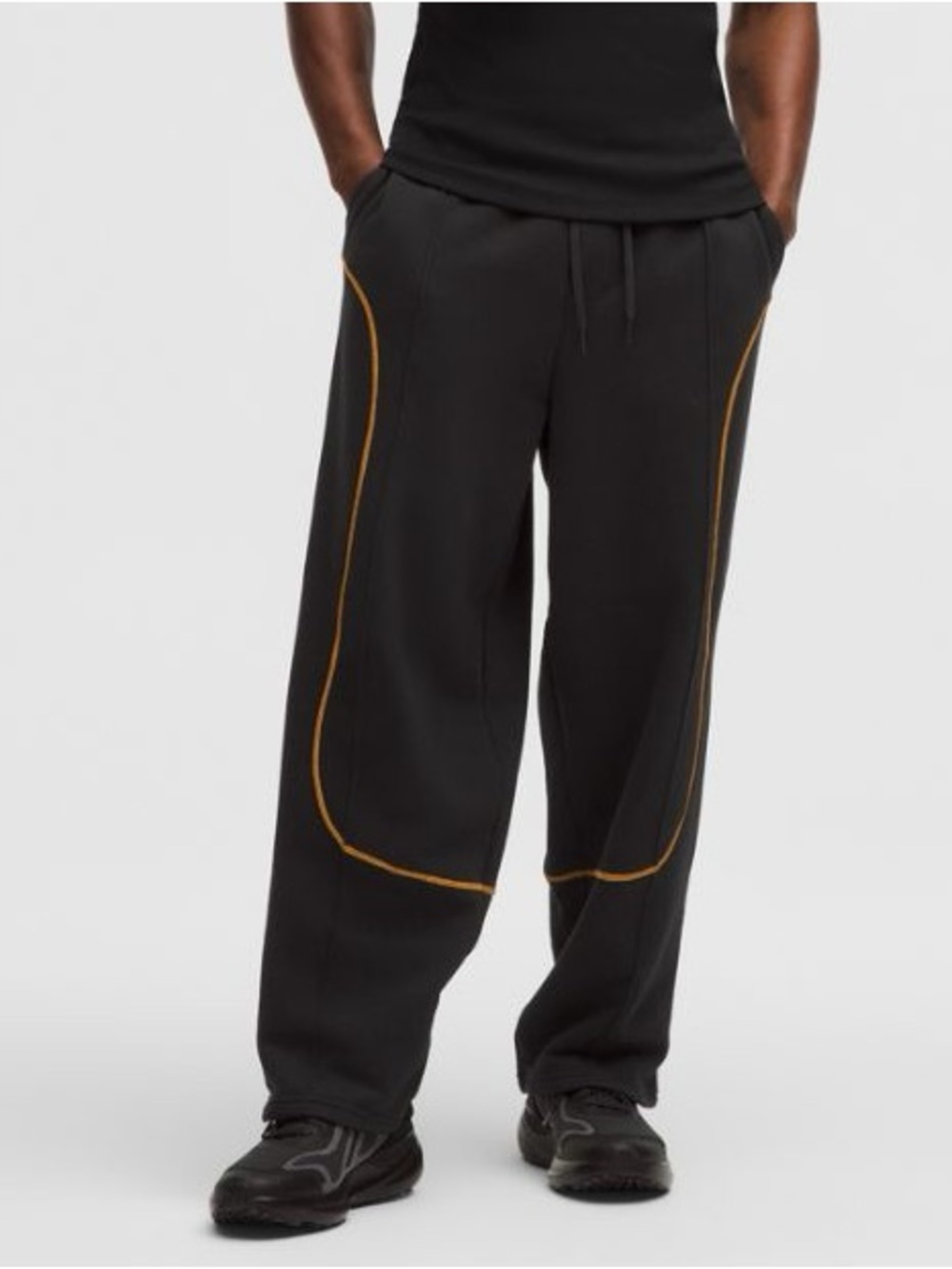 Lululemon Men's XS Black Heavyweight French Terry Sweat Pants SLNSH Collection
